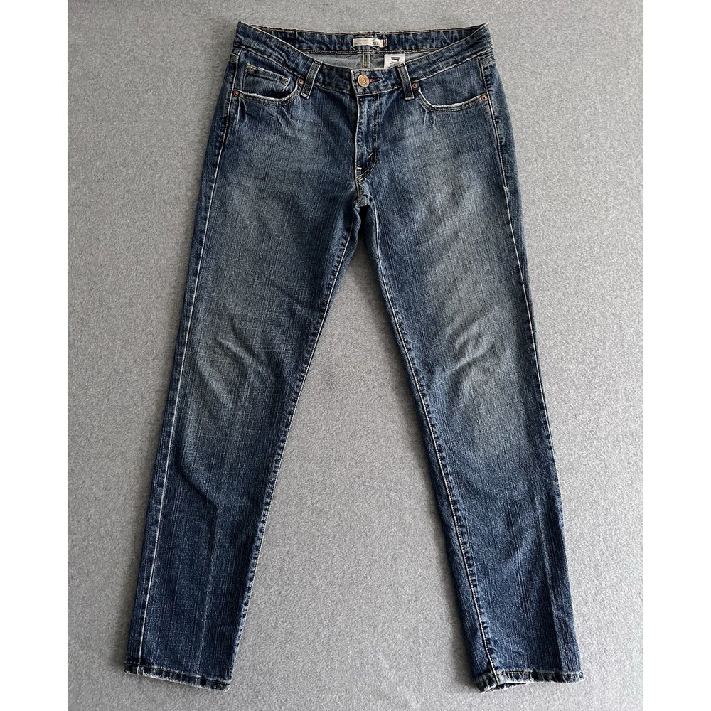 Vtg Levi's 503 Jeans Women 11 / 12 Skinny Fit Wash Low Rise Stretch Y2K Denim 32